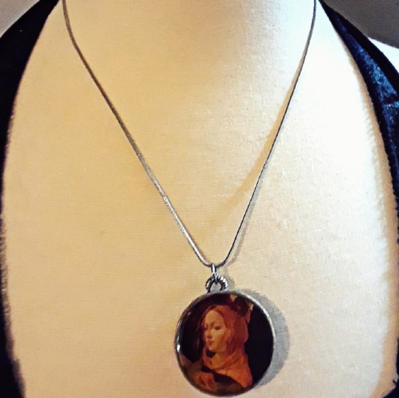 VINTAGE FILIGREE DBL SIDED PENDANT - Picture 2 of 4